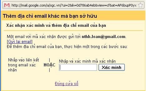 Them dia chi Email trong Gmail tren giao dien Tieng Viet